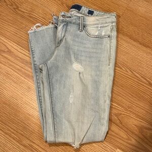 Lucky brand Lolita skinny white wash denim